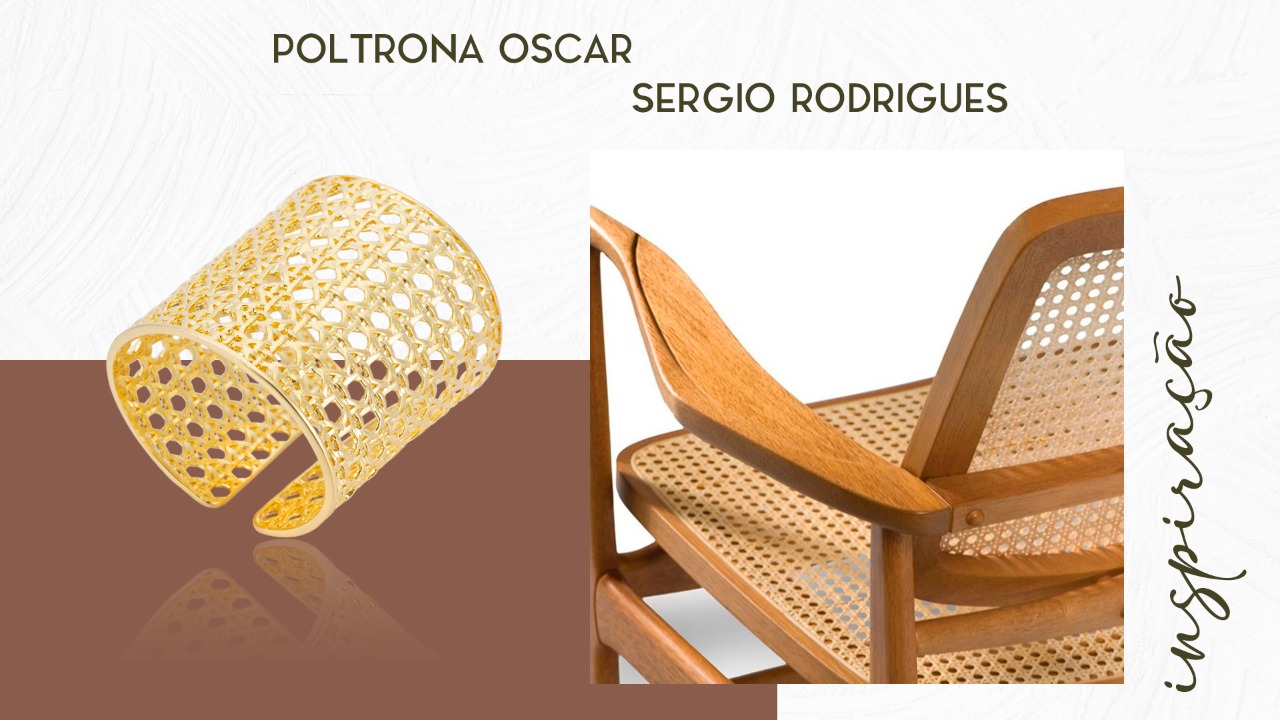 Poltrona Oscar Inspira Linha Cesca Modernista Silvia Döring